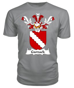 ScotsTee Shop Scottish Gamack Coat Of Arms Family Crest Scottish Gentry T Shirt
