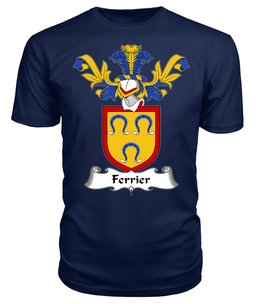 ScotsTee Shop Scottish Ferrier Coat Of Arms Family Crest Scottish Gentry T Shirt