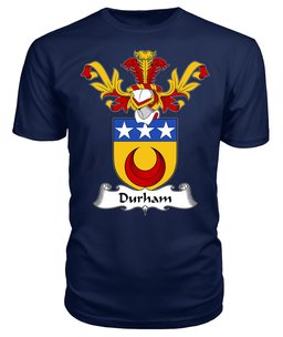 ScotsTee Shop Scottish Durham Coat Of Arms Family Crest Scottish Gentry T Shirt
