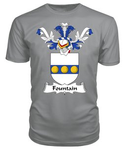 ScotsTee Shop Scottish Fountain Coat Of Arms Family Crest Scottish Gentry T Shirt