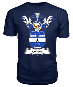 ScotsTee Shop Scottish Grieve Coat Of Arms Family Crest Scottish Gentry T Shirt