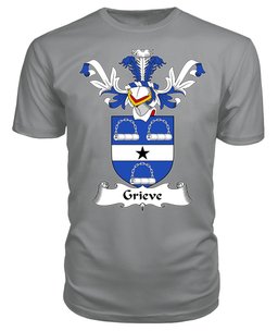 ScotsTee Shop Scottish Grieve Coat Of Arms Family Crest Scottish Gentry T Shirt