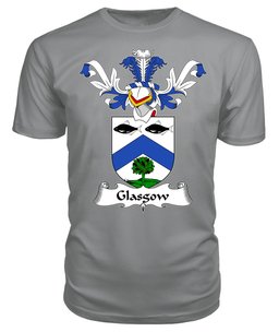 ScotsTee Shop Scottish Glasgow Coat Of Arms Family Crest Scottish Gentry T Shirt