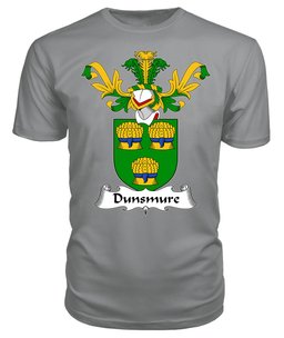 ScotsTee Shop Scottish Dunsmure or Dunsmuir Coat Of Arms Family Crest Scottish Gentry T Shirt