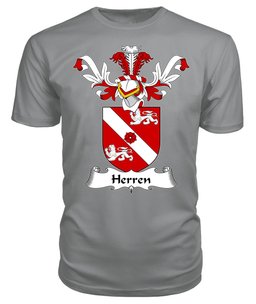 ScotsTee Shop Scottish Herren or Herring Coat Of Arms Family Crest Scottish Gentry T Shirt