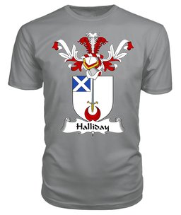 ScotsTee Shop Scottish Halliday Coat Of Arms Family Crest Scottish Gentry T Shirt
