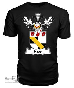 ScotsTee Shop Scottish Hood Coat Of Arms Family Crest Scottish Gentry T Shirt