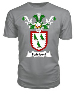 ScotsTee Shop Scottish Fairfowl Coat Of Arms Family Crest Scottish Gentry T Shirt