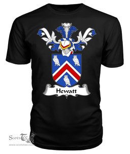 ScotsTee Shop Scottish Hewatt Coat Of Arms Family Crest Scottish Gentry T Shirt