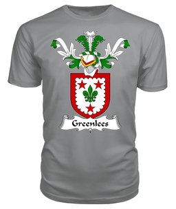ScotsTee Shop Scottish Greenlees Coat Of Arms Family Crest Scottish Gentry T Shirt