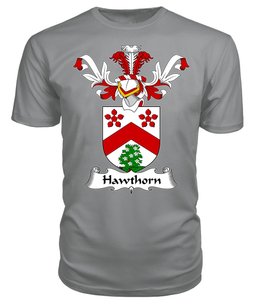 ScotsTee Shop Scottish Hawthorn Coat Of Arms Family Crest Scottish Gentry T Shirt