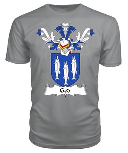 ScotsTee Shop Scottish Ged Coat Of Arms Family Crest Scottish Gentry T Shirt