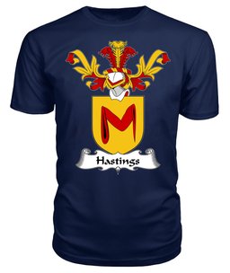 ScotsTee Shop Scottish Hastings Coat Of Arms Family Crest Scottish Gentry T Shirt