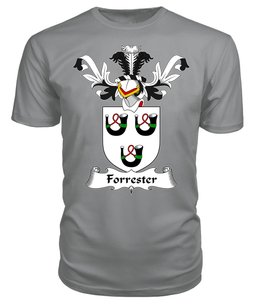 ScotsTee Shop Scottish Forrester Coat Of Arms Family Crest Scottish Gentry T Shirt