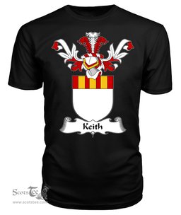 ScotsTee Shop Scottish Keith Coat Of Arms Family Crest Scottish Gentry T Shirt