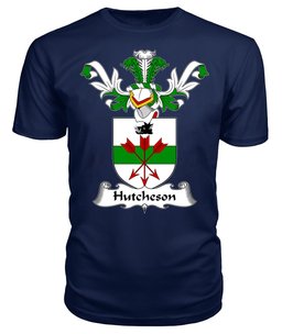 ScotsTee Shop Scottish Hutcheson Coat Of Arms Family Crest Scottish Gentry T Shirt