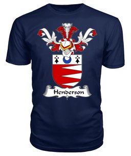 ScotsTee Shop Scottish Henderson Coat Of Arms Family Crest Scottish Gentry T Shirt