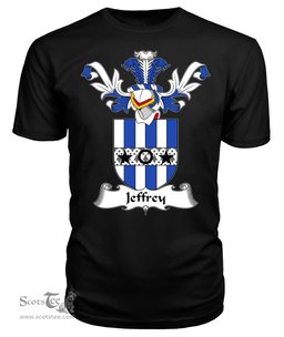 ScotsTee Shop Scottish Jeffrey Coat Of Arms Family Crest Scottish Gentry T Shirt