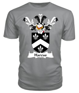 ScotsTee Shop Scottish Harcarse or Harcus Coat Of Arms Family Crest Scottish Gentry T Shirt