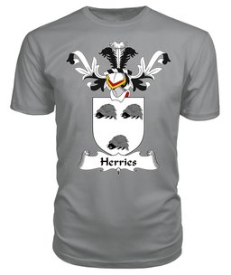 ScotsTee Shop Scottish Herries Coat Of Arms Family Crest Scottish Gentry T Shirt