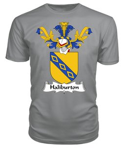 ScotsTee Shop Scottish Halyburton or Haliburton Coat Of Arms Family Crest Scottish Gentry T Shirt