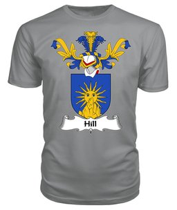 ScotsTee Shop Scottish Hill Coat Of Arms Family Crest Scottish Gentry T Shirt
