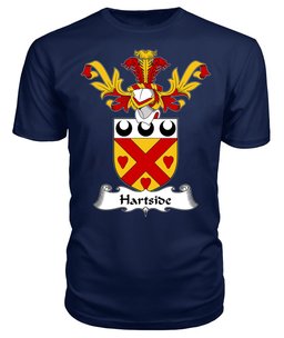 ScotsTee Shop Scottish Hartside Coat Of Arms Family Crest Scottish Gentry T Shirt