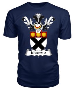 ScotsTee Shop Scottish Johnstone Coat Of Arms Family Crest Scottish Gentry T Shirt