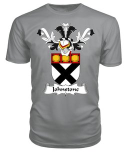 ScotsTee Shop Scottish Johnstone Coat Of Arms Family Crest Scottish Gentry T Shirt