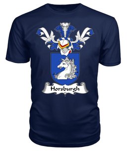 ScotsTee Shop Scottish Horsburgh Coat Of Arms Family Crest Scottish Gentry T Shirt