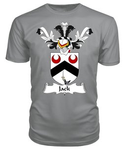 ScotsTee Shop Scottish Jack Coat Of Arms Family Crest Scottish Gentry T Shirt