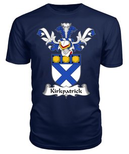 ScotsTee Shop Scottish Kirkpatrick Coat Of Arms Family Crest Scottish Gentry T Shirt