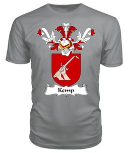 ScotsTee Shop Scottish Kemp Coat Of Arms Family Crest Scottish Gentry T Shirt