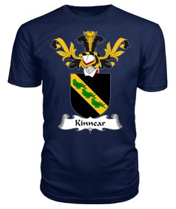 ScotsTee Shop Scottish Kinnear Coat Of Arms Family Crest Scottish Gentry T Shirt