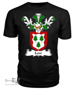 ScotsTee Shop Scottish Low Coat Of Arms Family Crest Scottish Gentry T Shirt