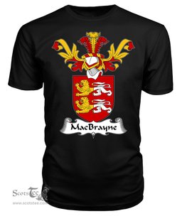 ScotsTee Shop Scottish MacBrayne Coat Of Arms Family Crest Scottish Gentry T Shirt