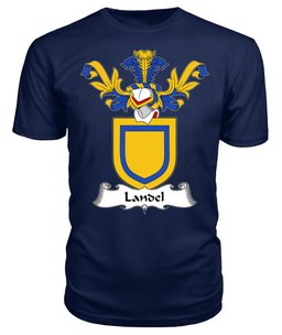 ScotsTee Shop Scottish Landel Coat Of Arms Family Crest Scottish Gentry T Shirt