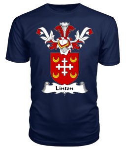 ScotsTee Shop Scottish Linton Coat Of Arms Family Crest Scottish Gentry T Shirt