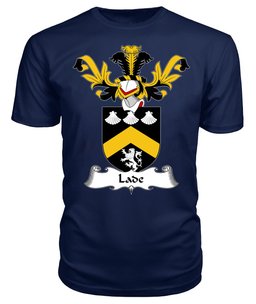 ScotsTee Shop Scottish Lade or Ladd Coat Of Arms Family Crest Scottish Gentry T Shirt