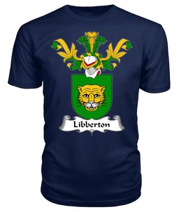 ScotsTee Shop Scottish Libberton Coat Of Arms Family Crest Scottish Gentry T Shirt