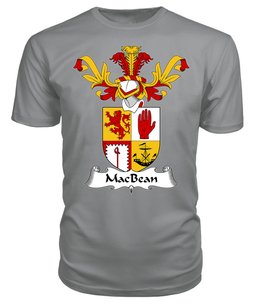 ScotsTee Shop Scottish MacBean Coat Of Arms Family Crest Scottish Gentry T Shirt