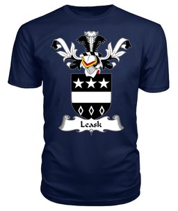ScotsTee Shop Scottish Leask Coat Of Arms Family Crest Scottish Gentry T Shirt