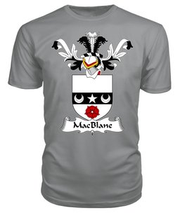 ScotsTee Shop Scottish MacBlane Coat Of Arms Family Crest Scottish Gentry T Shirt