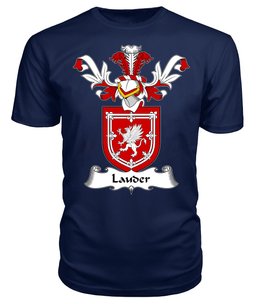 ScotsTee Shop Scottish Lauder Coat Of Arms Family Crest Scottish Gentry T Shirt