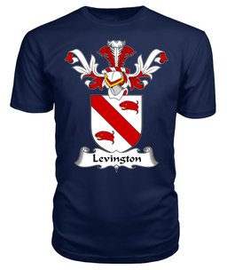 ScotsTee Shop Scottish Levington Coat Of Arms Family Crest Scottish Gentry T Shirt