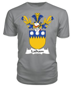 ScotsTee Shop Scottish Latham Coat Of Arms Family Crest Scottish Gentry T Shirt