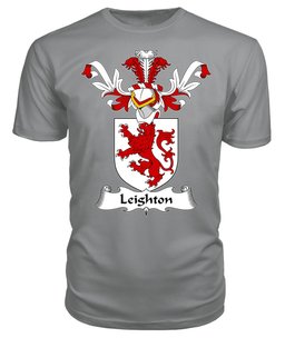 ScotsTee Shop Scottish Leighton Coat Of Arms Family Crest Scottish Gentry T Shirt