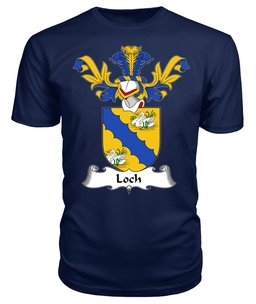 ScotsTee Shop Scottish Loch Coat Of Arms Family Crest Scottish Gentry T Shirt