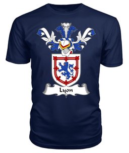 ScotsTee Shop Scottish Lyon Coat Of Arms Family Crest Scottish Gentry T Shirt