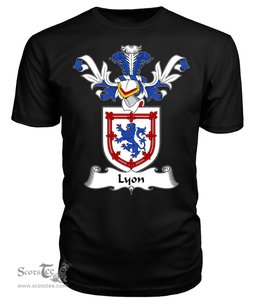 ScotsTee Shop Scottish Lyon Coat Of Arms Family Crest Scottish Gentry T Shirt